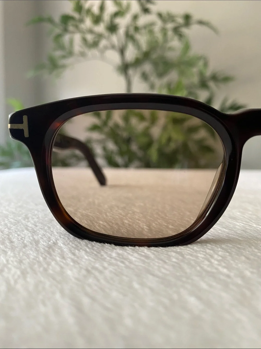 Tom Ford Square Sunglasses | TF1122D, Dark Havana/Light Brown